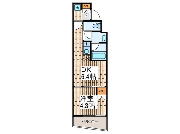 仮）品川大井町レジデンスの物件間取画像